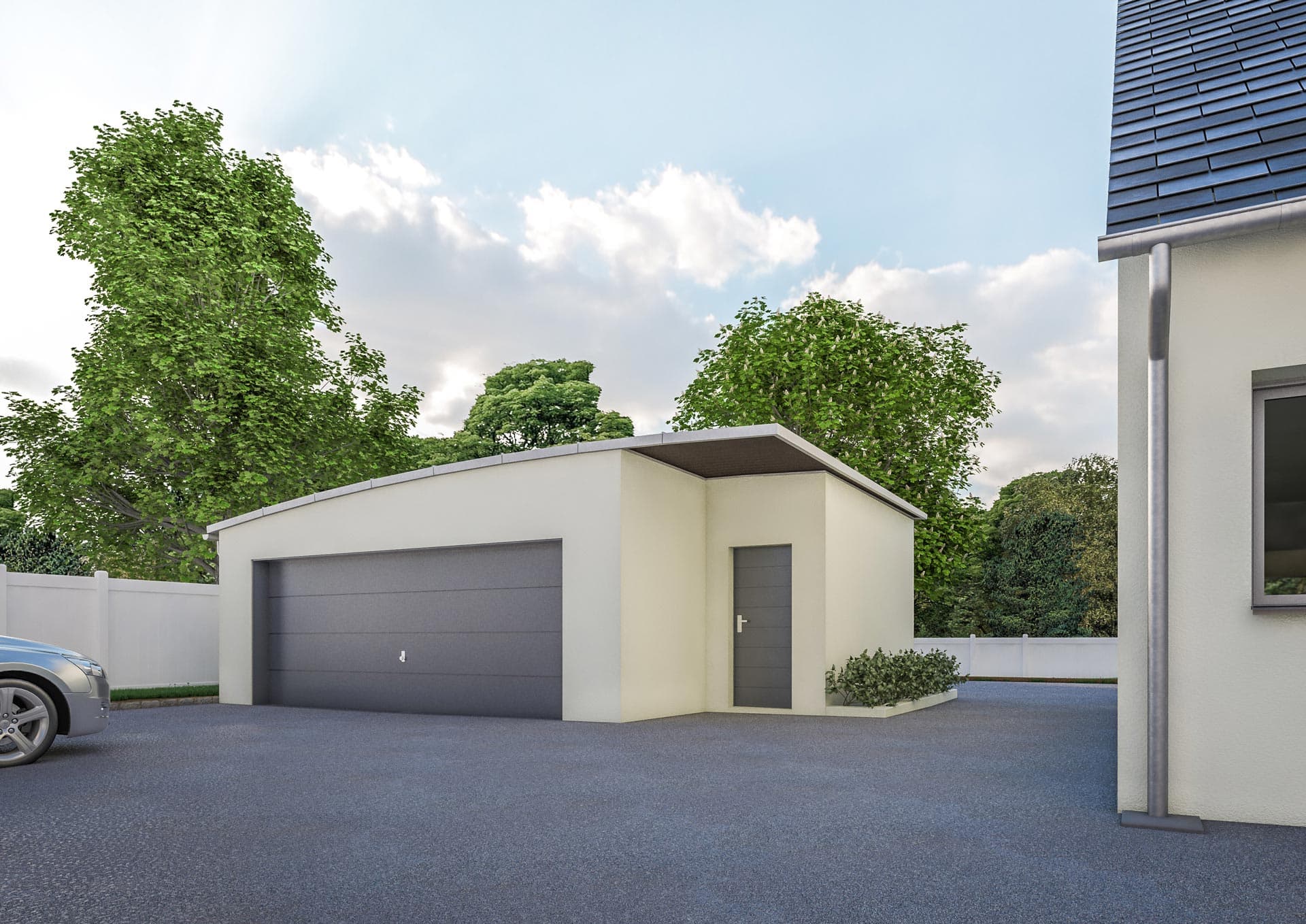 Garage indépendant ou annexe dans votre jardin à La Chapelle-Saint-Ursin