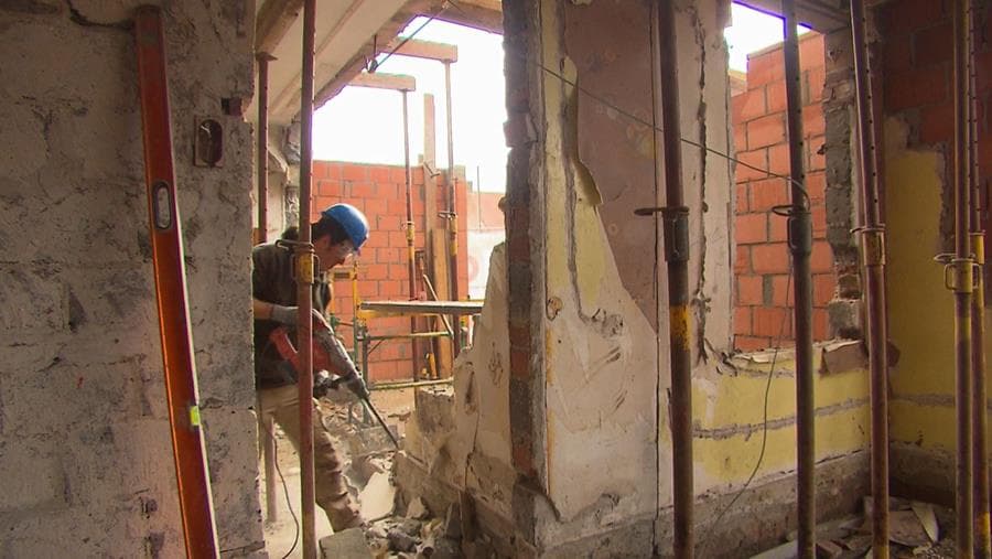 Démolition de murs porteurs ou non porteurs à La Chapelle-Saint-Ursin